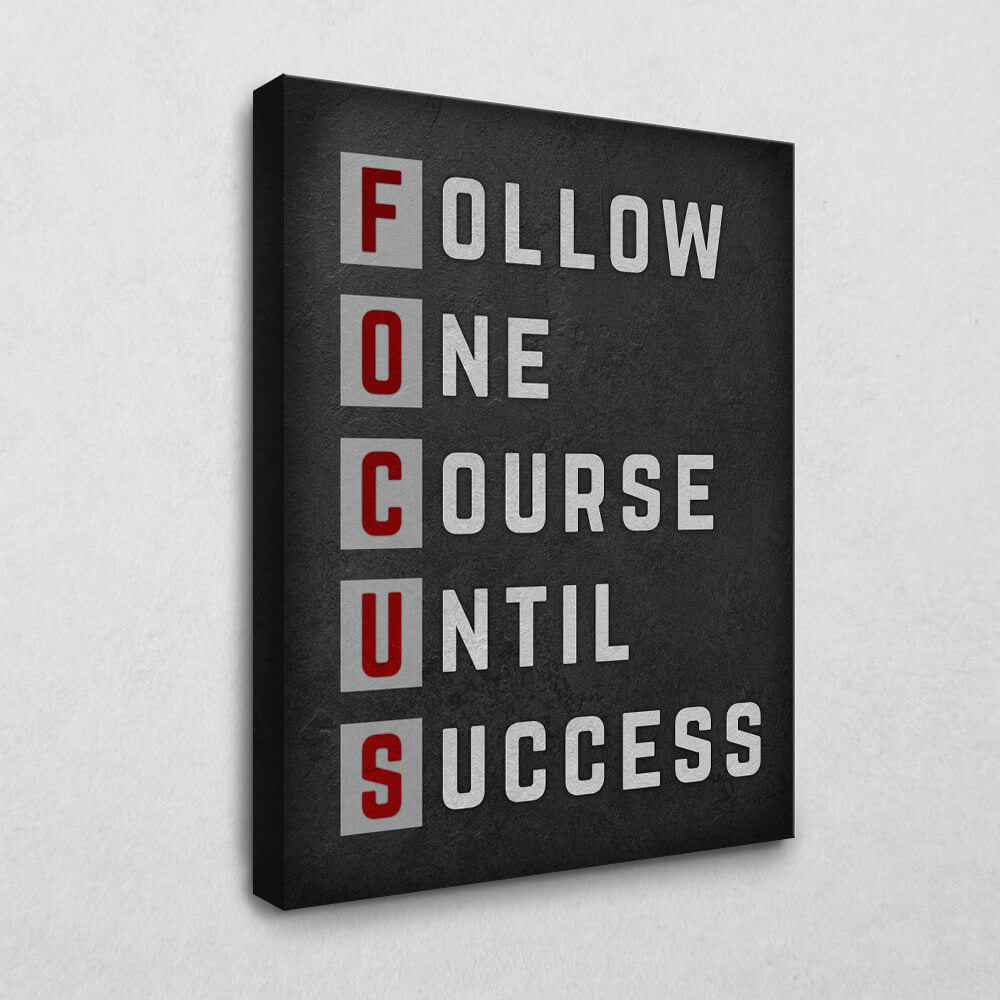 Focus to succeed