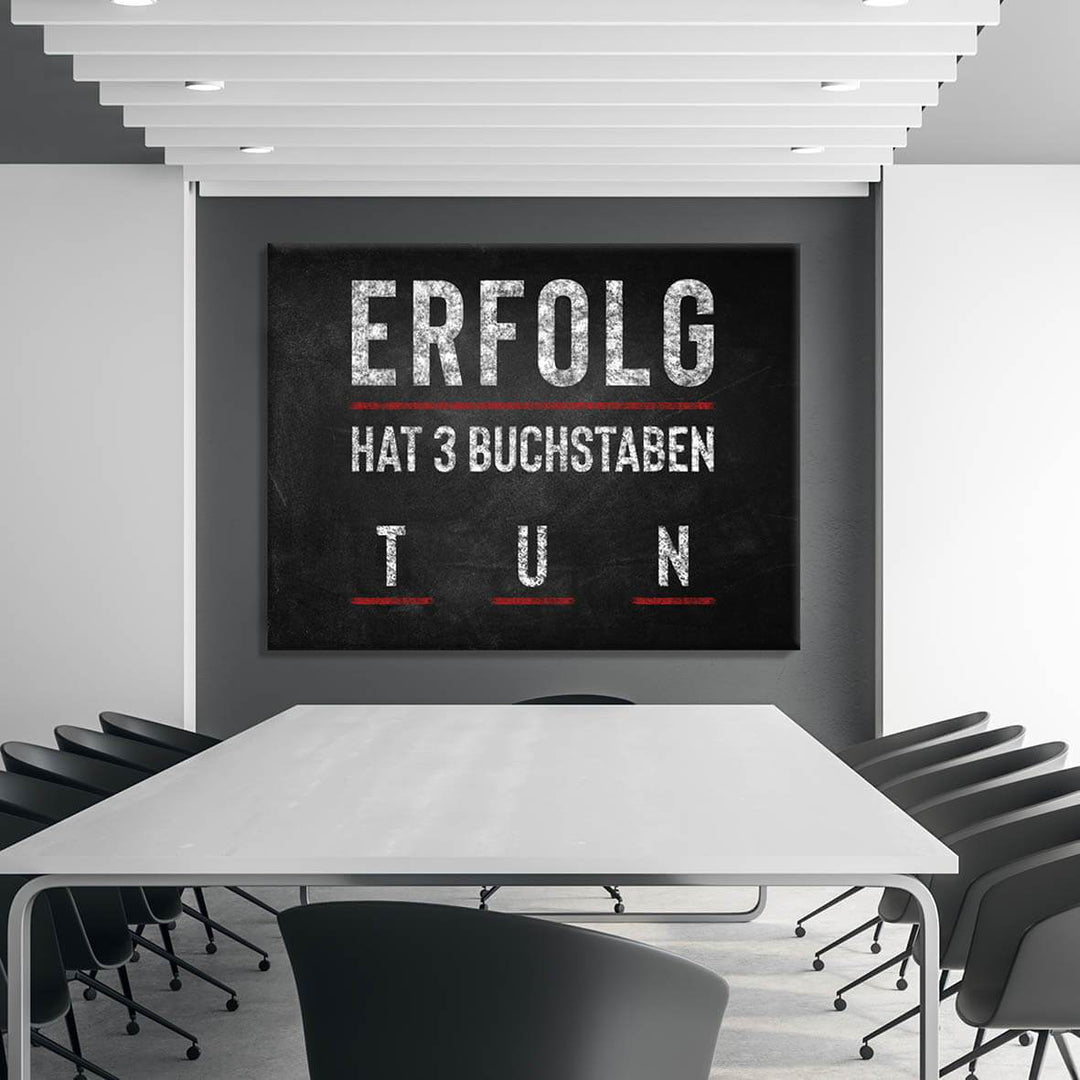 Erfolg hat 3 Buchstaben (Akustikbild)