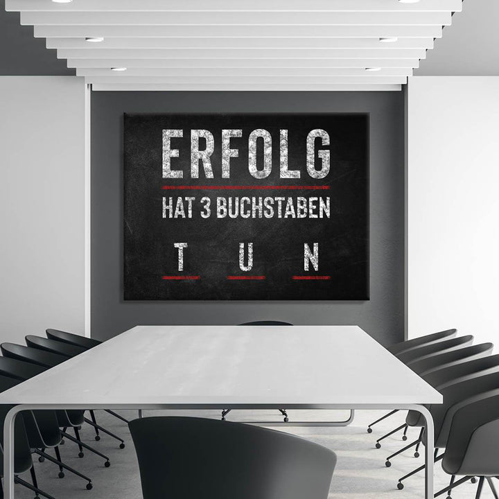 Erfolg hat 3 Buchstaben (Akustikbild)