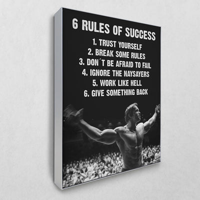 Arnolds 6 Rules of Success (Akustikbild)
